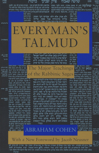 Everyman's Talmud: The Major Teachings of the Rabbinic Sages book cover by Abraham Cohen