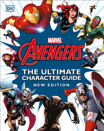 Marvel Avengers The Ultimate Character Guide New Edition book cover by DK