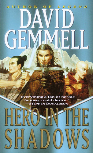 Hero in the Shadows: A Waylander the Slayer Novel (Drenai Saga) book cover by David Gemmell