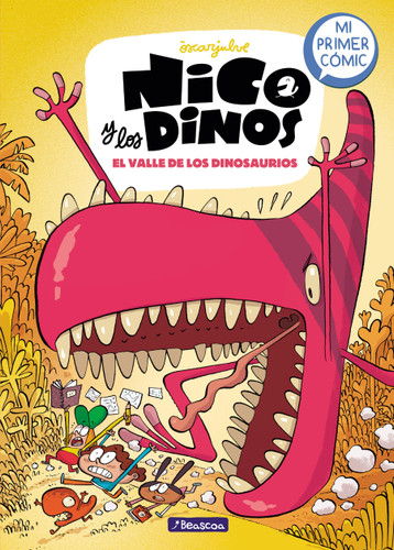 El valle de los dinosaurios / Valley of the Dinosaurs (Nico Y Los Dinos) book cover by Òscar Julve