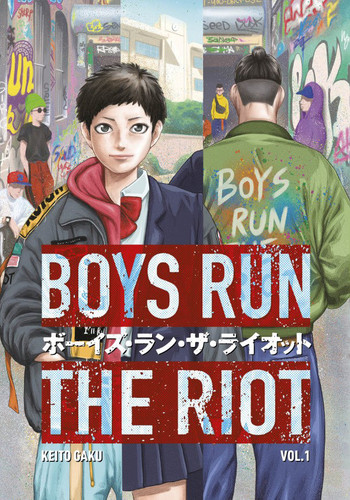 Boys Run the Riot 1 (Boys Run the Riot) book cover by Keito Gaku