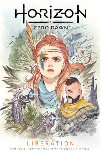Horizon Zero Dawn Vol. 2: Liberation (Graphic Novel) (HORIZON ZERO DAWN) book cover by Anne Toole