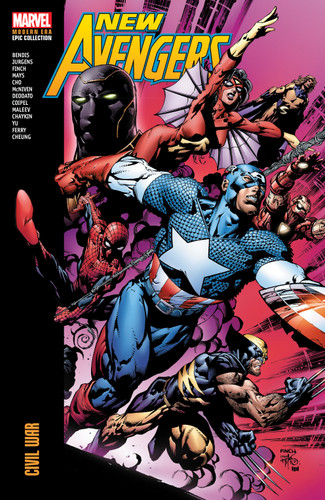 New Avengers Modern Era Epic Collection: Civil War book cover by Brian Michael Bendis