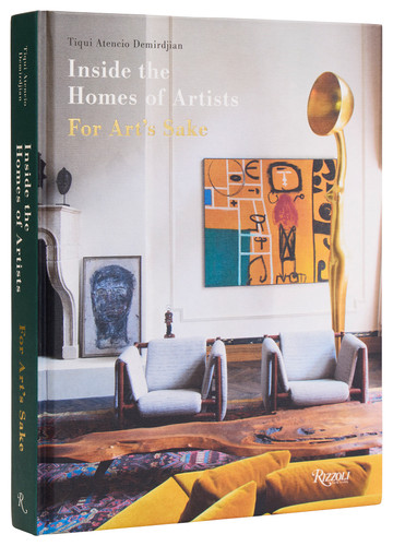 Inside the Homes of Artists: For Art's Sake book cover by 