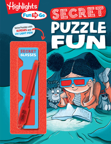 Secret Puzzle Fun (Highlights Fun to Go Deluxe) book cover by 