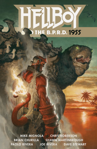 Hellboy and the B.P.R.D.: 1955 book cover by Mike Mignola, Chris Roberson