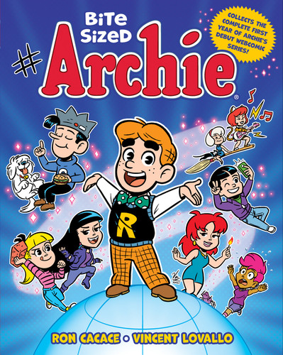 Bite Sized Archie Vol. 1 book cover by Ron Cacace