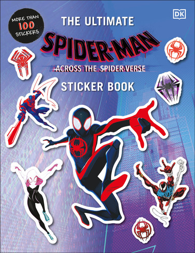 Marvel Spider-Man Across the Spider-Verse Ultimate Sticker Book (Ultimate Sticker Book) book cover by Matt Jones