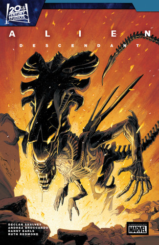 Alien By Shalvey & Broccardo Vol. 2: Descendant (ALIEN) book cover by Declan Shalvey