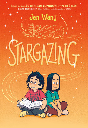 Stargazing book cover by Jen Wang