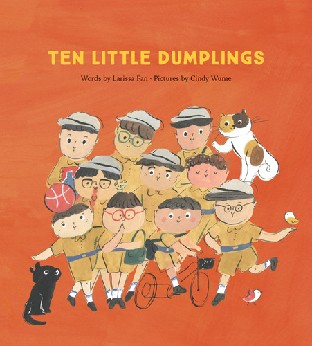 Ten Little Dumplings book cover by Larissa Fan