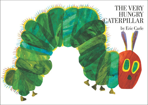 The Very Hungry Caterpillar book cover by Eric Carle