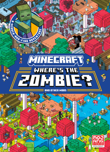 Minecraft: Where's the Zombie? book cover by Random House