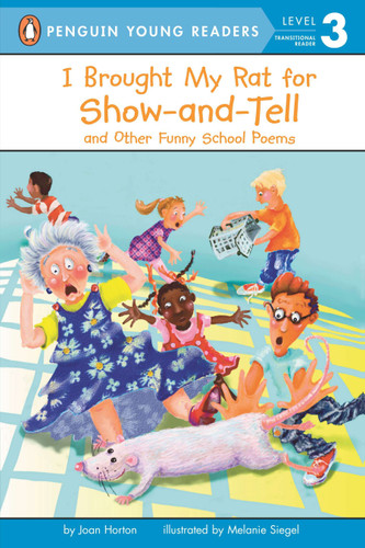 I Brought My Rat for Show-and-Tell: And Other Funny School Poems (Penguin Young Readers, Level 3) book cover by Joan Horton
