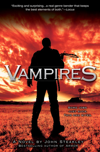 Vampires book cover by John Steakley