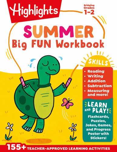 Summer Big Fun Workbook Bridging Grades 1 & 2: Summer Learning Prep for Spelling, Reading Comprehension, Language Arts and More, 1st Grade to 2nd Grade Summer Workbook (Highlights Summer Learning) (Highlights Summer Learning) book cover by 