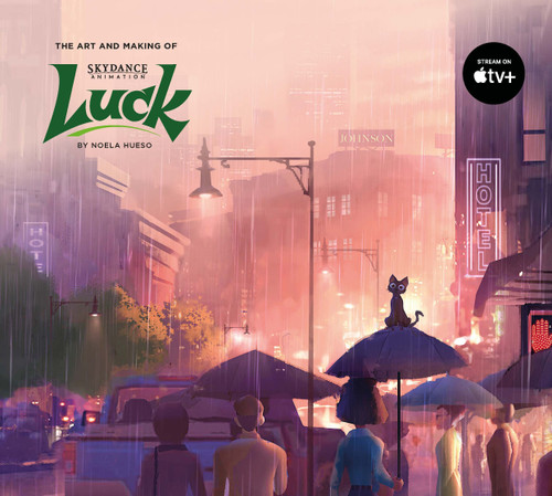 The Art and Making of Luck book cover by Noela Hueso