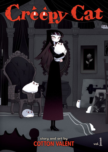 Creepy Cat Vol. 1 (Creepy Cat) book cover by Cotton Valent