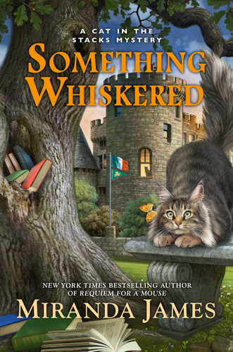 Something Whiskered (Cat in the Stacks Mystery) book cover by Miranda James