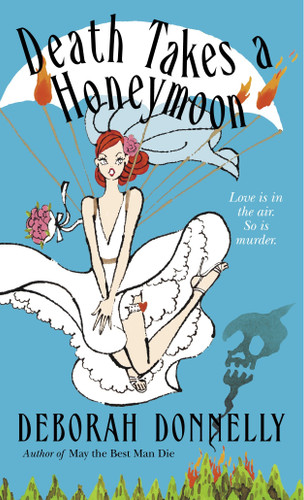 Death Takes a Honeymoon (Carnegie Kincaid) book cover by Deborah Donnelly