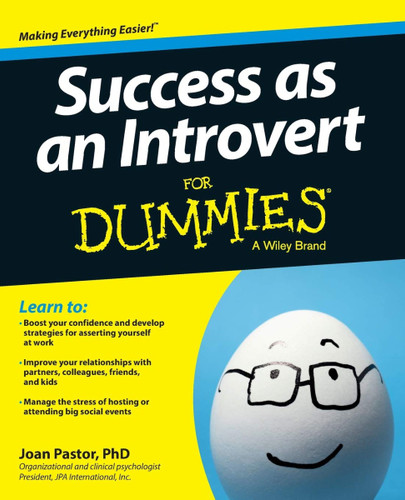 Success as an Introvert Fd (For Dummies) Cover