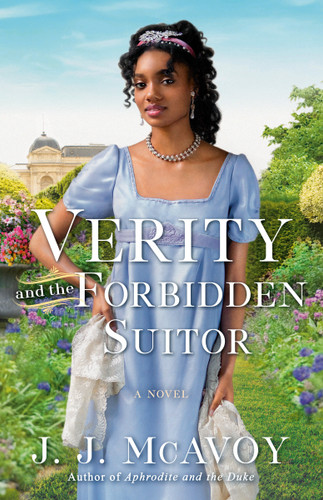 Verity and the Forbidden Suitor: A Novel (The DuBells) book cover by J.J. McAvoy
