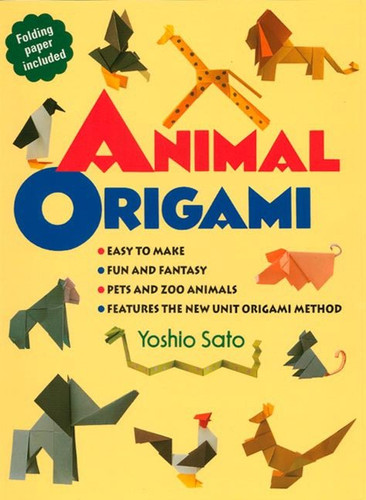 Animal Origami book cover by Yoshio Sato