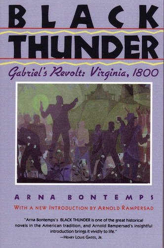 Black Thunder: Gabriel's Revolt: Virginia, 1800 book cover by 