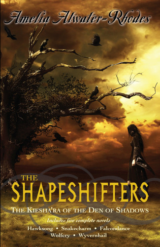 The Shapeshifters: The Kiesha'ra of the Den of Shadows (The Kiesha'ra) book cover by Amelia Atwater-Rhodes