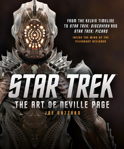 Star Trek: The Art of Neville Page: Inside the mind of the visionary designer book cover by Joe Nazzaro