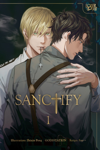 SANCTIFY, Volume 1 book cover by GODSSTATION