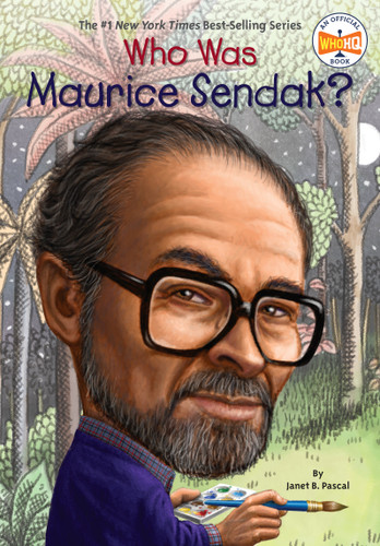 Who Was Maurice Sendak? (Who Was?) book cover by Janet B. Pascal, Who HQ