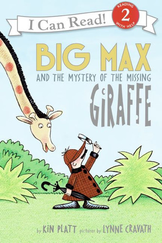 Big Max and the Mystery of the Missing Giraffe (I Can Read Level 2) book cover by Kin Platt