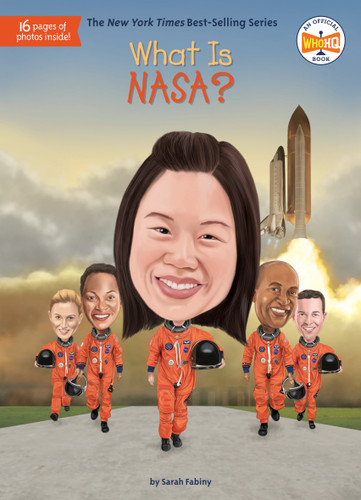 What Is NASA? (What Was?) book cover by Sarah Fabiny, Who HQ