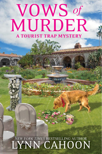 Vows of Murder (A Tourist Trap Mystery) book cover by Lynn Cahoon