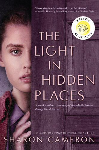 The Light in Hidden Places book cover by Sharon Cameron