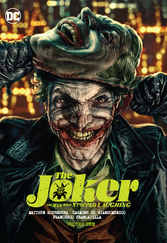 The Joker: The Man Who Stopped Laughing Vol. 1 book cover by Matthew Rosenberg