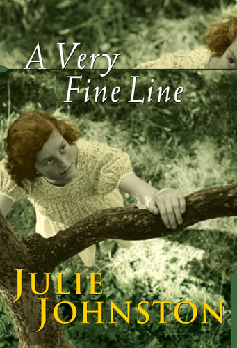 A Very Fine Line book cover by Julie Johnston