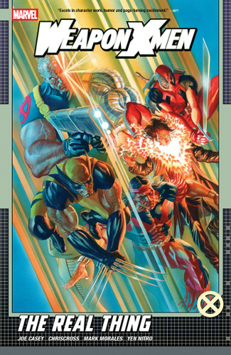 Weapon X-Men: The Real Thing (WEAPON X-MEN) book cover by Joe Casey
