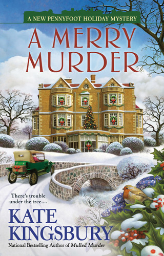 A Merry Murder (A Special Pennyfoot Hotel Myst) book cover by Kate Kingsbury