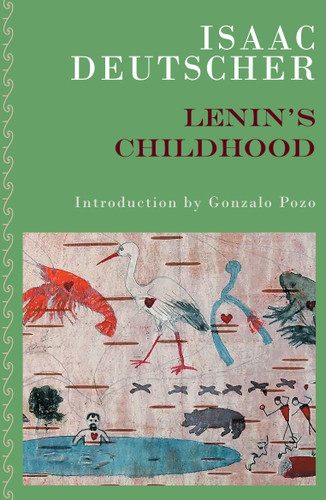 Lenin's Childhood book cover by Isaac Deutscher
