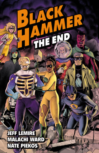 Black Hammer Volume 8: The End (Black Hammer) book cover by Jeff Lemire