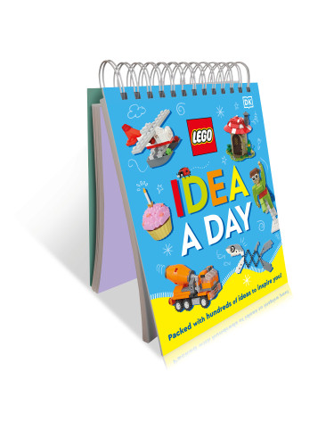 LEGO Idea A Day: Packed with Hundreds of Ideas to Inspire You! book cover by DK