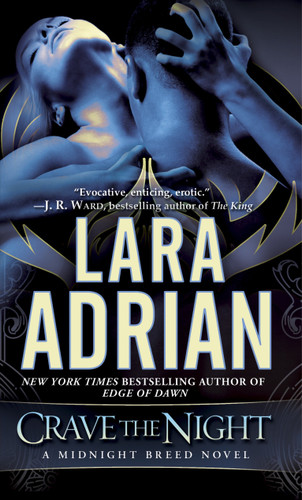 Crave the Night: A Midnight Breed Novel (Midnight Breed) book cover by Lara Adrian