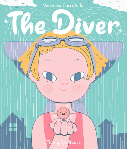 The Diver book cover by Veronica Carratello