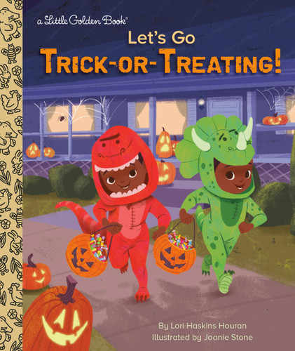 Let's Go Trick-or-Treating!: A Halloween Book for Kids and Toddlers (Little Golden Book) book cover by Lori Haskins Houran