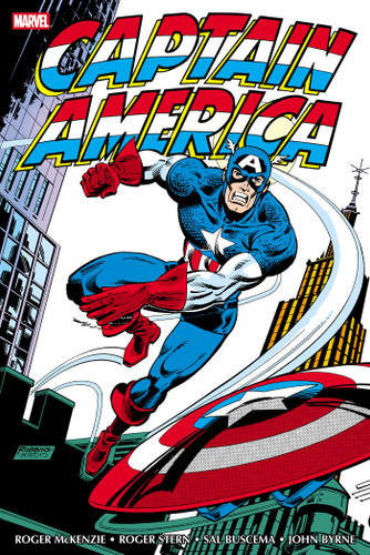 Captain America Omnibus Vol. 5 book cover by Roger McKenzie, Roger Stern