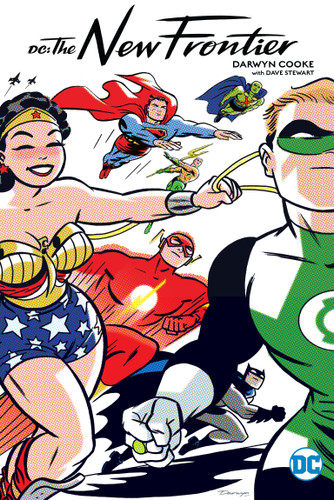 DC: The New Frontier book cover by Darwyn Cooke
