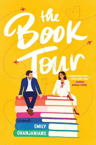 The Book Tour: A Novel book cover by Emily Ohanjanians