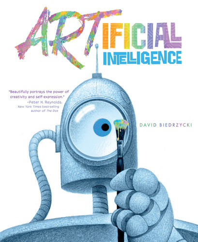 ARTificial Intelligence book cover by David Biedrzycki